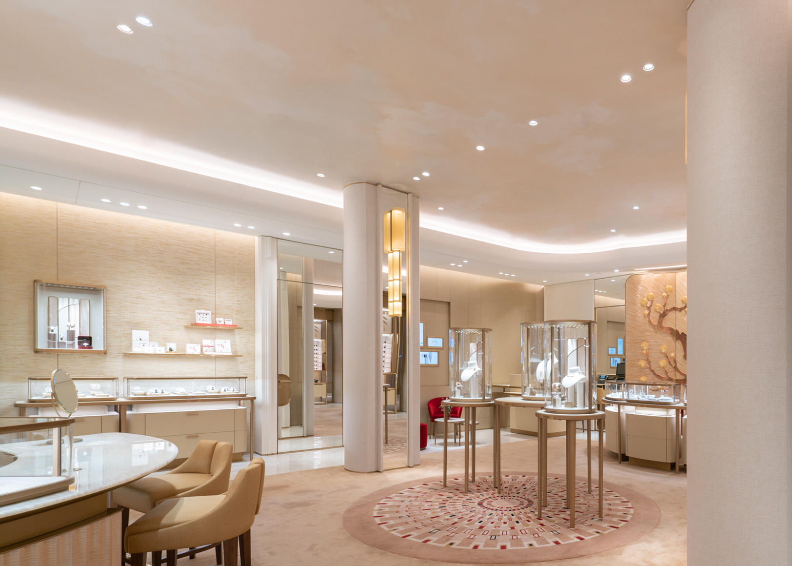 tapis leleu boutique cartier samaritaine